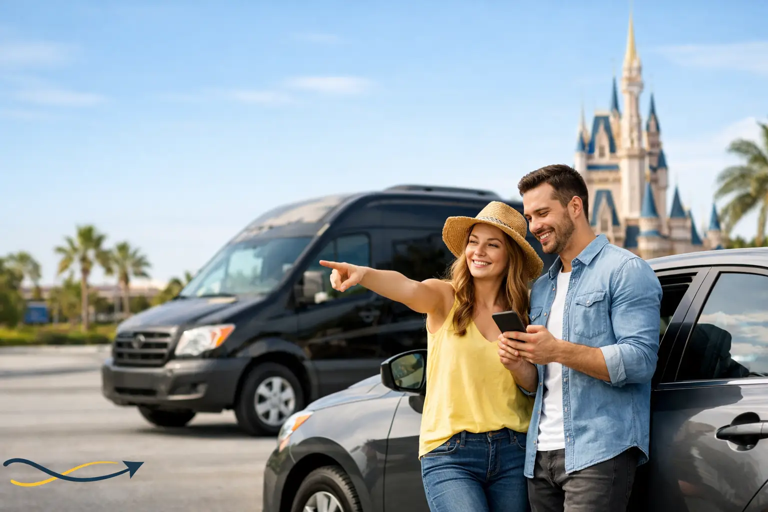Carro, traslado ou app em Orlando?